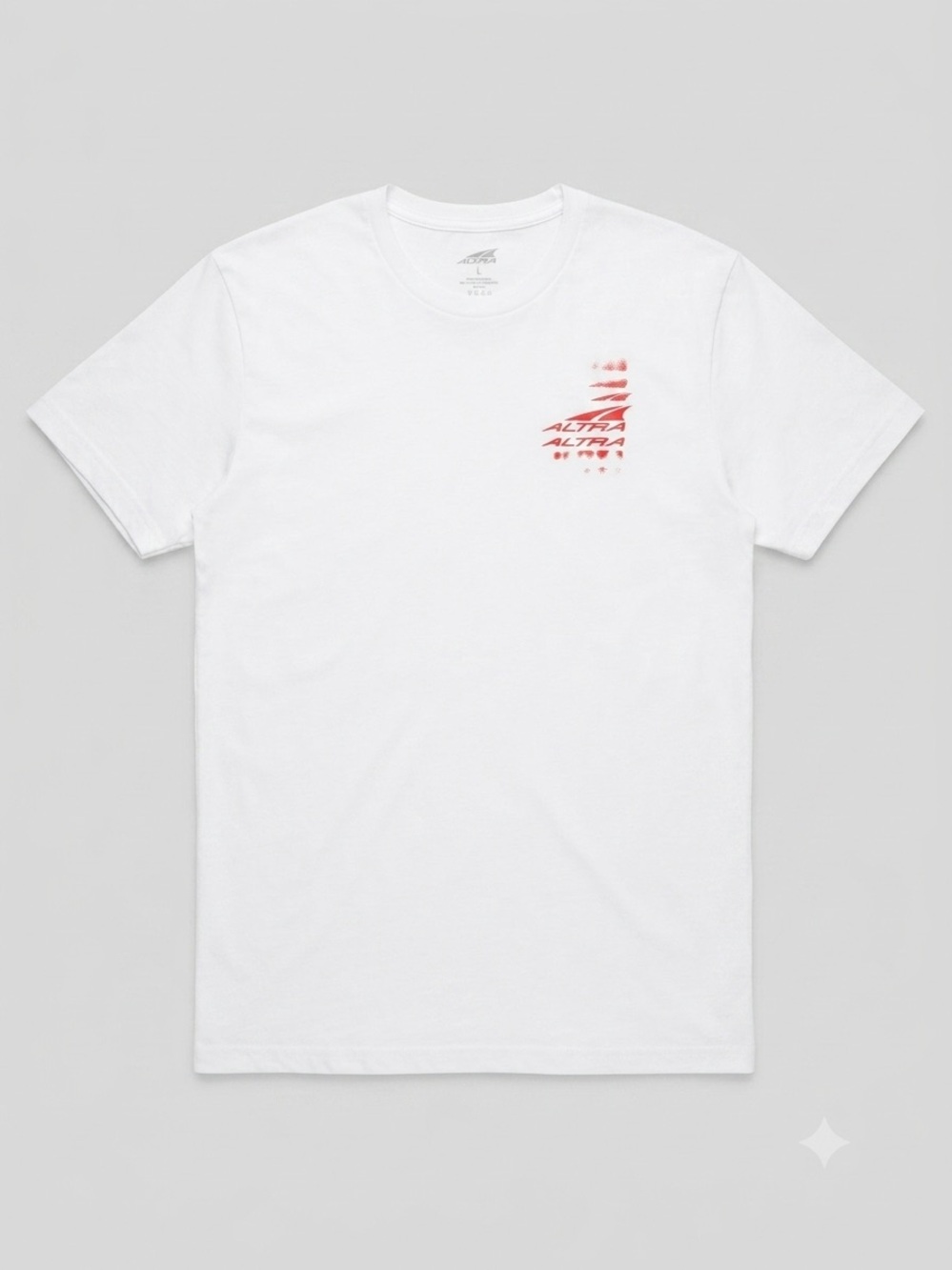 Altra Running Torin 8 T-Shirt Mens L White Graphic Tee Uncommon Comfort Promo
